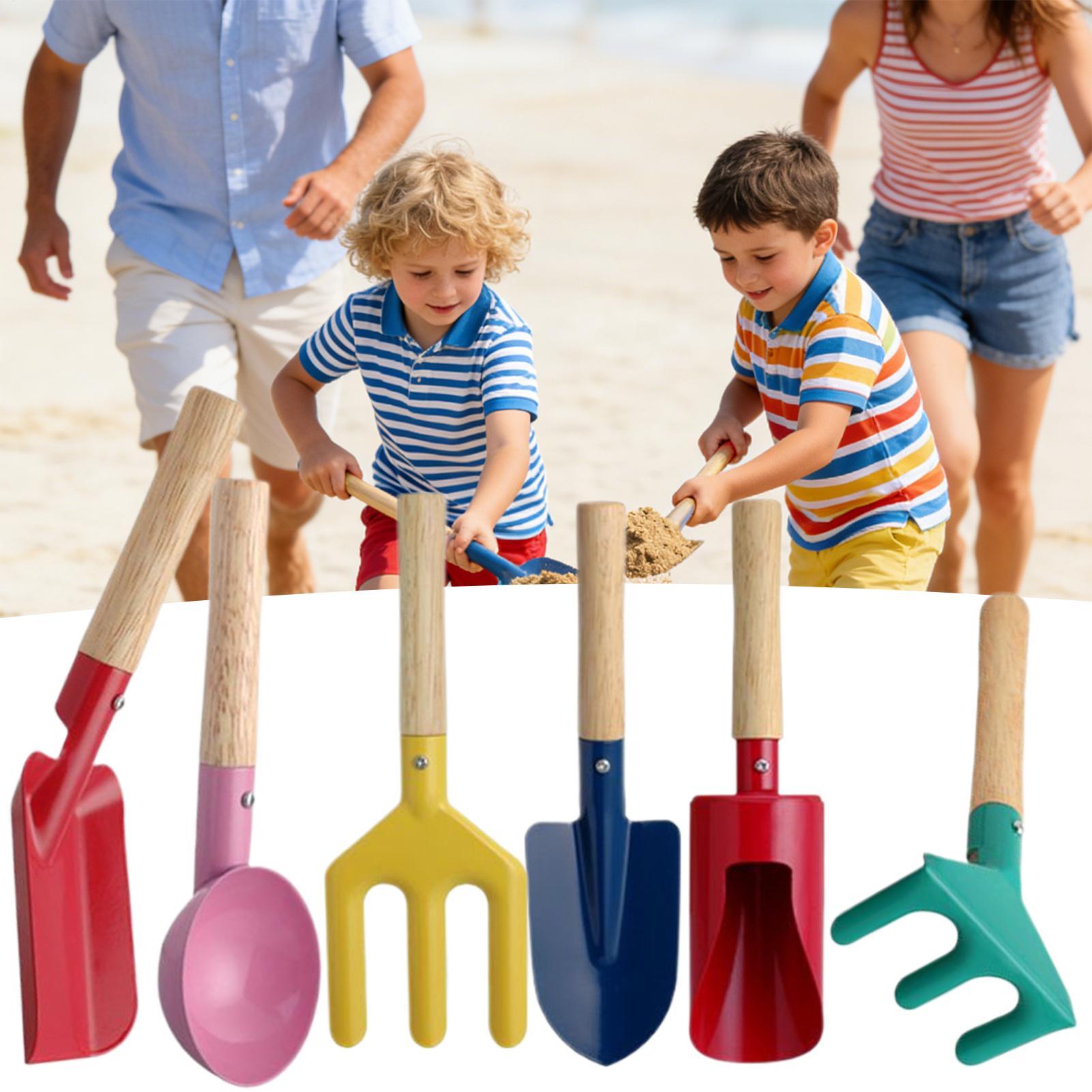 Gardening Tools Girly - Gartenwerkzeug-Set für Kinder, 6-teilig, für den