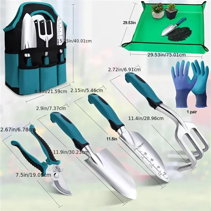 7-teiliges Gartenwerkzeug-Set, – Gardening Tools Set Gift Bewertung und Preis