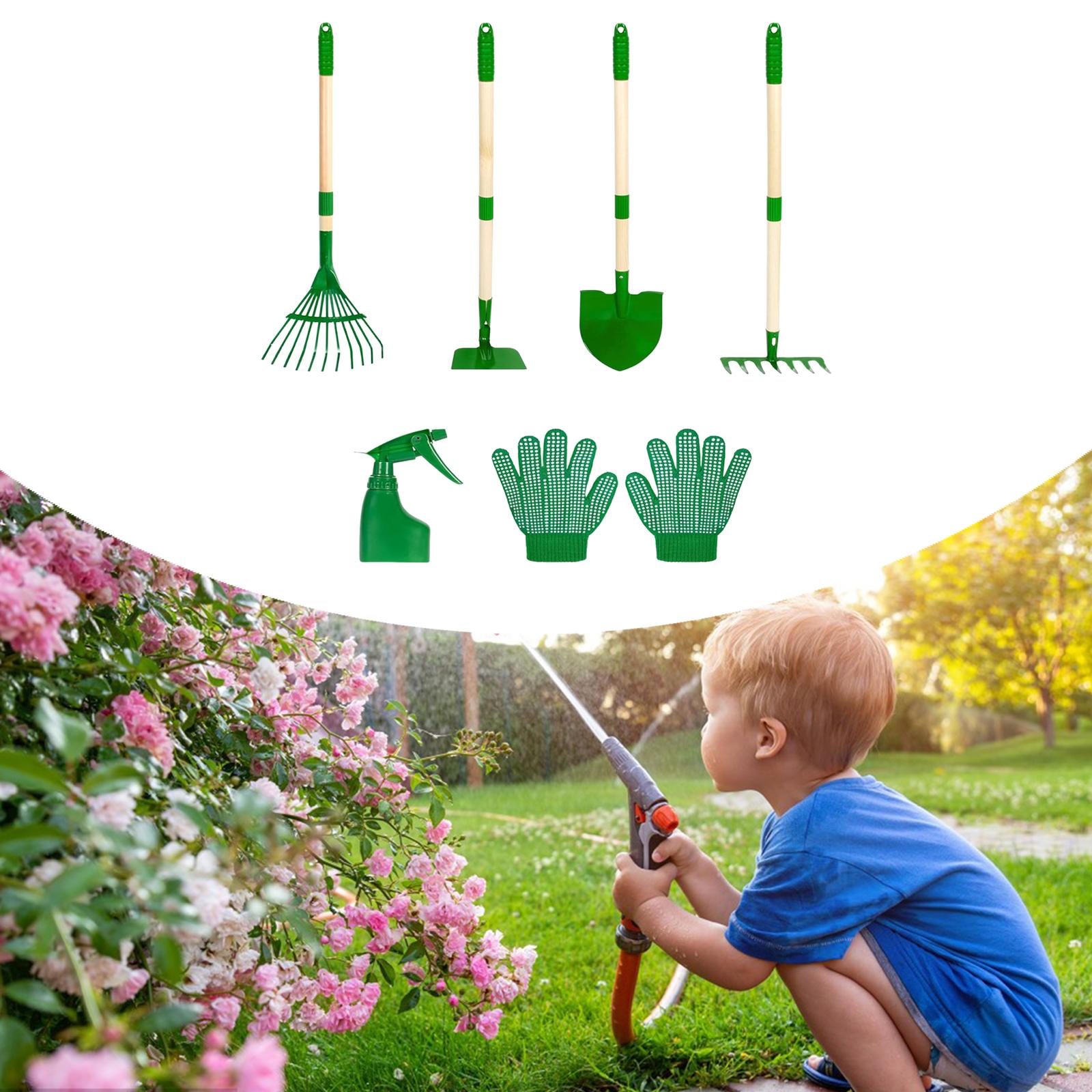6x Kinder Gartengeräte Set Out – Gardening Tools Set Gift Bewertung und Preis