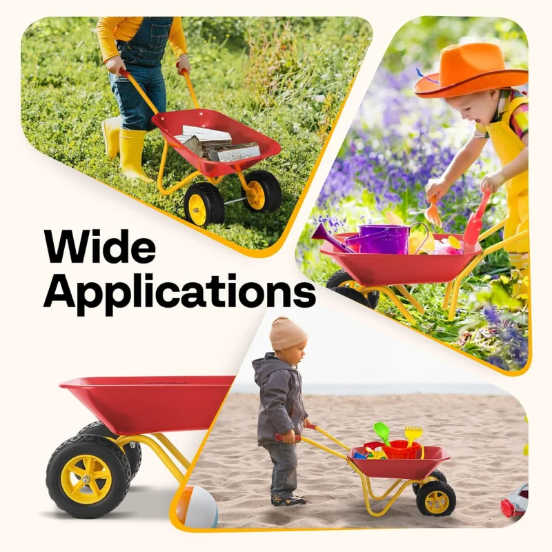 Kinder-Schubkarre mit Gartenwe – Gardening Tools Set Gift Bewertung und Preis