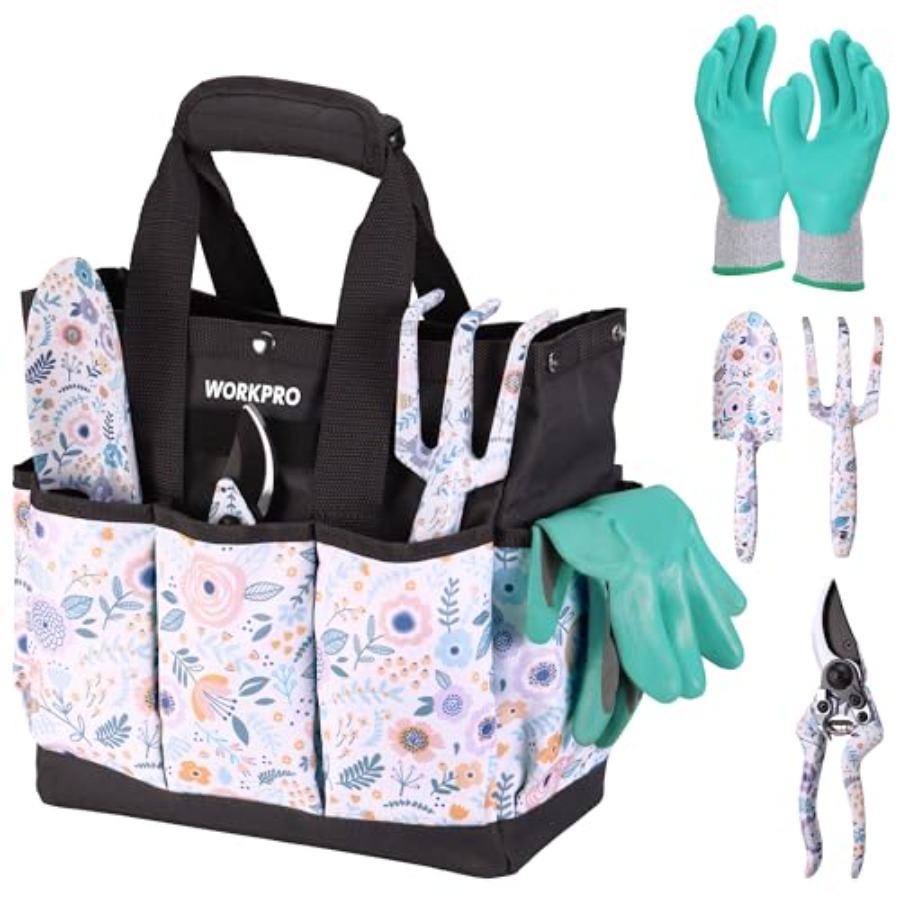 5-teiliges Gartenwerkzeug-Set, – Gardening Tools Set Gift Bewertung und Preis