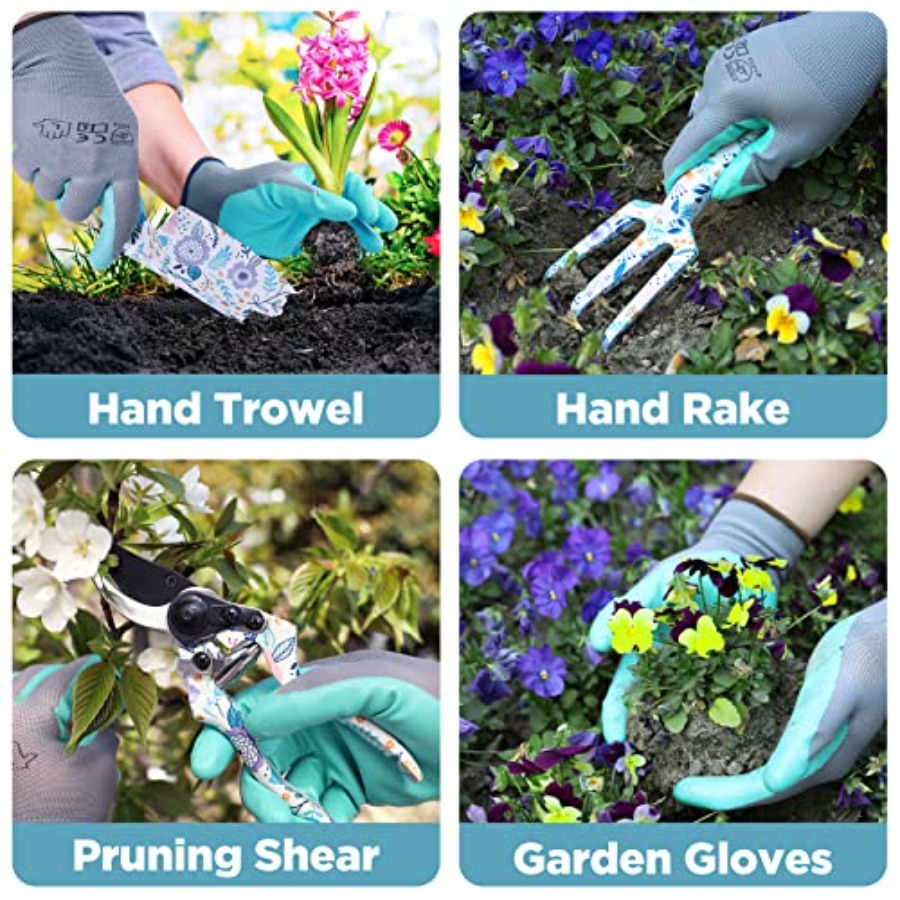 5-teiliges Gartenwerkzeug-Set, – Gardening Tools Set Gift Bewertung und Preis